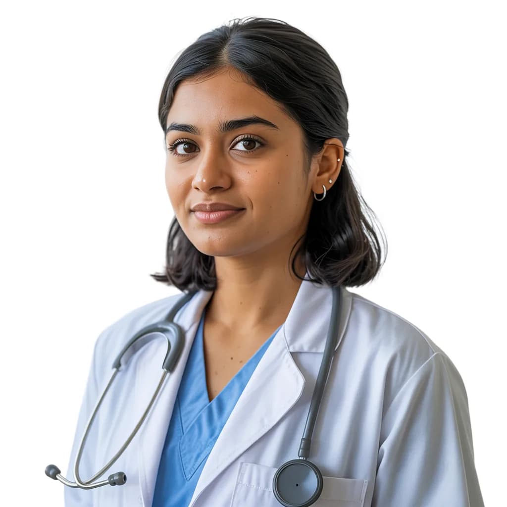 Female Bangladeshi doctor